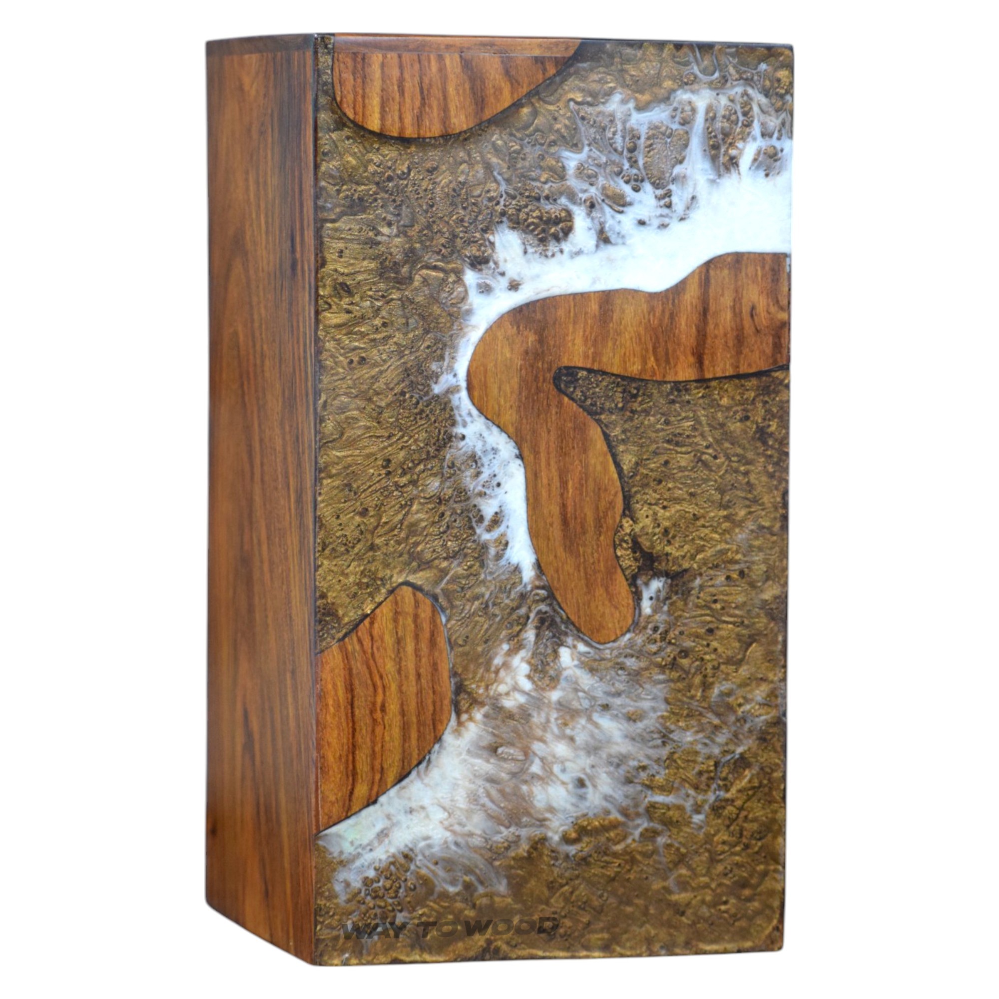 Wooden Urn for Human Ashes Adult Male/Female – Durable Cremation Urn for Ashes - Premium Memorial Urns for Adults – Suitable for Burial or Home Display