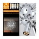 thumbnail image 2 of Lámpara Colgante Candelabro De Cristal 8 Luces plata, 2 of 5