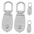 thumbnail image 6 of COOPHYA Glide Stainless Steel Pulley For Heavy Duty Rope Lifting 4Pcs, 6 of 8