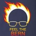 thumbnail image 3 of CafePress - Feel The Bern Flame Long Sleeve T Shirt - Long Sleeve Dark T-Shirt, 3 of 4