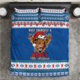 thumbnail image 2 of Scotland Christmas Bedding Set Mooey Xmas Highland Cow LT05, 2 of 7