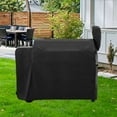 thumbnail image 6 of SunniMix BBQ Grill Cover Cooking Fade Resistant Outdoor Grill Grilling Barbecue Cover Black, 6 of 8