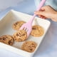 thumbnail image 4 of Juego de mini utensilios de cocina de 2 piezas: utensilios de cocina de silicona con espátulas, 4 of 5