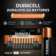 DURACELL Duralock AA 1.5-Volt Alkaline Batteries for Power (240 Pack)
