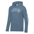thumbnail image 2 of Men's ComfortWash  Blue North Carolina Tar Heels Long Sleeve Hooded T-Shirt, 2 of 3