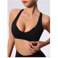 thumbnail image 4 of Conjunto de yoga ajustado de secado rápido for mujer, traje deportivo for correr con bolsillo, transpirable, de dos piezas, estilo nude, 4 of 6