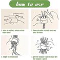 thumbnail image 3 of Spiral Ikebana Stem Holder,Set of 2 Spiral Stem Holder for Flowers, Stem Holder for Vases,DIY Bouquet Twister Flower Arrangement Holder S+L, 3 of 4