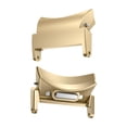 thumbnail image 1 of Conector metálico de liberación rápida de acero inoxidable para Samsung Galaxy Watch 4 5 6 Oro, 1 of 9