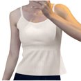 thumbnail image 2 of mfyjkho Camisetas Sin Mangas De Talla Grande, Camisola De Verano Sin Mangas Con Cuello Redondo Para Mujer, Cómoda Y Lisa Tops Casuales Para Mujer Xl, 2 of 4
