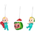 thumbnail image 5 of Kurt S. Adler Cocomelon Blow Mold, 3-Piece Ornament Set, 3-Inches, Multicolor, 5 of 5