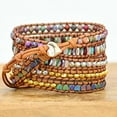 thumbnail image 3 of Boho Beads Watch Band Charm Bracelets Beaded Watch Bracelet Band Correa De Reloj Trenzada Compatible Con IWatch ANGGREK Descripción de la referencia, 3 of 5