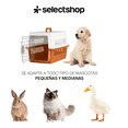 thumbnail image 2 of Jaula Transportadora Kennel Mascotas Caja Viaje Gato Perro Xtellar naranja, 2 of 3