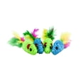 thumbnail image 2 of Juguetes 4pzas P/Gato Pawffy Ratones Tela Plumas Sunny Sunny SP-3764, 2 of 2