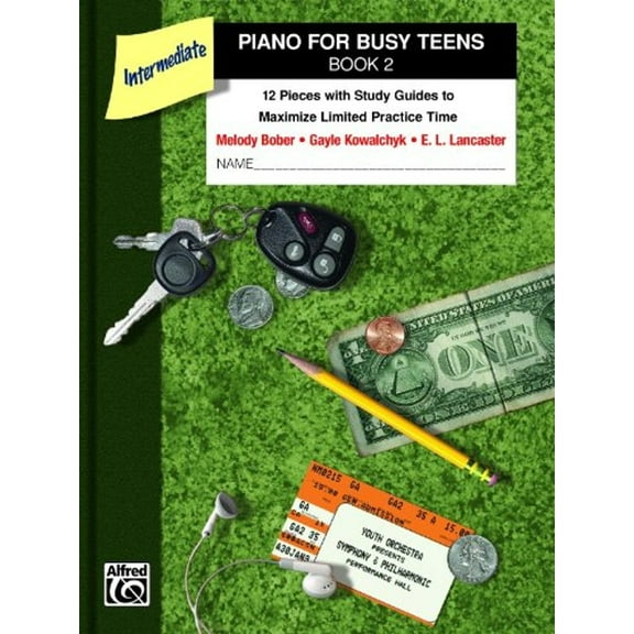 Pre-Owned Piano for Busy Teens, Book 2: 12 Pieces with Study Guides to Maximize Limited Practice Time (Paperback) 0739061224 9780739061220