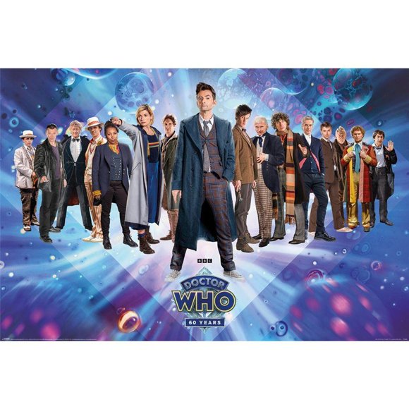 Doctor Who Affiche du 60e Anniversaire