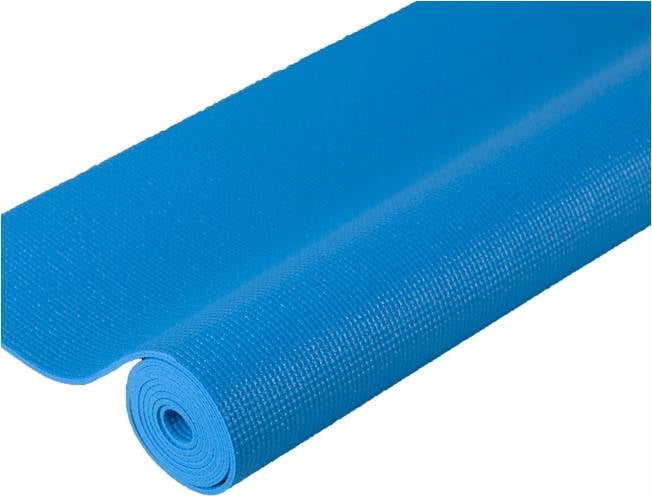 light blue yoga mat