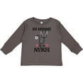 thumbnail image 3 of Inktastic Nurse Mom Kids Nursing Girls Long Sleeve Toddler T-Shirt, 3 of 5
