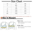 thumbnail image 2 of Busydd Bras for Women No Underwire Solid Color High Support Sports Bra Full Coverage Lift Push Up Bra Comfy Breathable Wirefree Bralettes Plus Size Seamless Everyday Underwear, 2 of 3