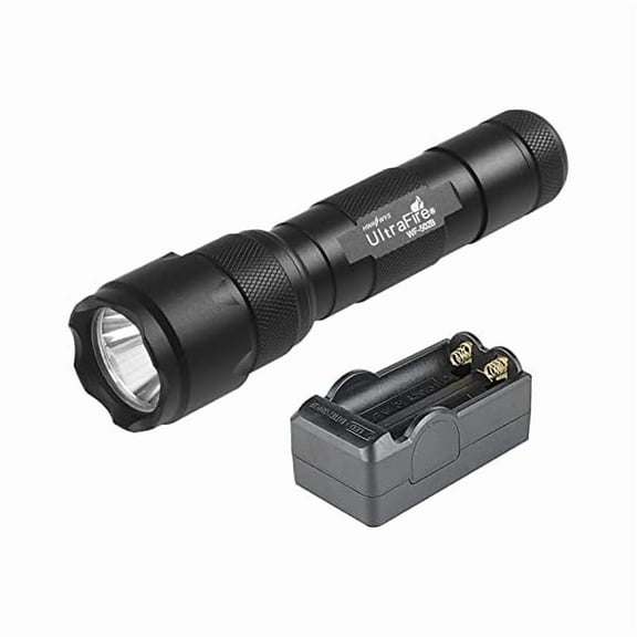 ZC Single Mode Handheld Flashlight WF-502B, V6 LED, Super Power 1000 Lumens hwawys led Flashlights Small Pocket Torch