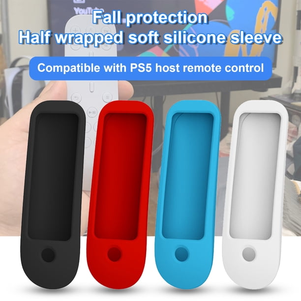 Gwong Electrónica Funda protectora Soft Silicone Afile a prueba de golpes Control remoto Protector de manga para PS5