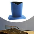 thumbnail image 6 of Serenable Eyeglasses Holder, Sunglasses Stand, Simple Upright Stable Glasses Stand Case Storage Organizer for Bedroom Table Desk Office Blue, 6 of 9