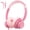 Light Pink, variant on Over-Ear Headphones Wired, USB C Wired Headphones with Microphone, Volume Control, HD Stereo Sound, Foldable Type C Headset for Relaxing, Gaming, Travel