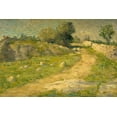 thumbnail image 2 of Weir, J Alden 32x23 White Modern Wood Framed Museum Art Print Titled - The Lane, 2 of 4