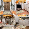 thumbnail image 6 of Hello Pumpkin Decorative Doormat 17x30 Inch, Autumn Buffalo Plaid Pumpkin Door Mats Fall Thanksiving Runner Rugs Low Profile Non Slip Floor Mat for Home Patio in/Outdoor Decor, 6 of 6