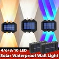 thumbnail image 2 of Lámpara Solar para exteriores, luz Led de pared externa para decoración de jardín, balcón, patio, Calle y jardín, novedad de 2023, 2 of 4
