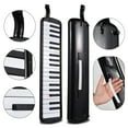 thumbnail image 1 of 37 Keys Melodica Instrument, Professional Melodica Musical Instrument with 2 Soft Blow Pipe 2 Blowing with Carrying Bag for Beginners Adults, 1 of 7