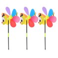 thumbnail image 2 of 3 Pcs Dragonfly Windmills Decorative Garden Pinwheels Children Windmills Toys, 2 of 8