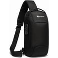 thumbnail image 1 of Mochila Antirrobo Cruzada Bluelander Bolso de Pecho para Hombre con Seguro de Código Integrado, 1 of 3