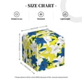 thumbnail image 4 of Kdxio Lilies Flowers Print Tissue Box Cover,Square Decorative PU Leather Facial Paper Case Organizer Holder Dispenser for Bathroom,Night Stands,Desk,Car 5.2''X5.2''X5.2'', 4 of 8
