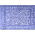 thumbnail image 1 of Ahgly Company Indoor Rectangle Persian Blue Traditional Area Rugs, 2' x 4', 1 of 4