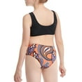 thumbnail image 2 of WREESH Mother And Daughter Two Pieces Bikini Family Matching Swimsuit Girls Swimwear, 2 of 7