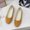 Brown, variant on Womens Slip On Flats Round Toe Low Heel Casual Shoes for Women Everyday Walking Footwear US :6