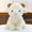 White, variant on Lamb Sheep Plush Toy 14 inch Soft Stuffed Farm Animal Doll Cute Cuddle Companion for Bedside Sofa Home Decoration Birthday Holiday Gift Brown