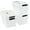 18 L, variant on Bringer 4-Pack Clear Plastic Latching Storage Box, 18 L Storage Bin with Handle