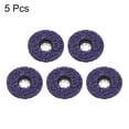 thumbnail image 3 of Uxcell 5 Pcs Roues Dénudées 5"x7/8 Pouces pour Moulin d'Angle Violet, 3 of 6