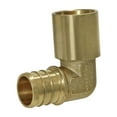 thumbnail image 2 of 25 Pcs XFITTING Barb Crimp Pex 3/4 Inch x 3/4 Inch Male Sweat 90 Degree Elbow Adapter,, 2 of 5