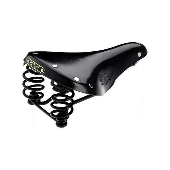 Flyer S Women's Saddle - Black - Black Steel
