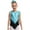 Blue Green, variant on Kids Girls Sleeveless Patchwork Gymnastics Leotard Sparkly Rhinestones Dance Unitard Ballet Skating Dancewear Burgundy 6