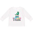 thumbnail image 3 of Inktastic Bookworm in Training Reading Gift Boys or Girls Long Sleeve Toddler T-Shirt, 3 of 5