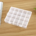 thumbnail image 3 of UPKOCH 3Pcs Plastic Bead Organizer Box for Jewelry Making in Transparent Multi-Grid, 3 of 8