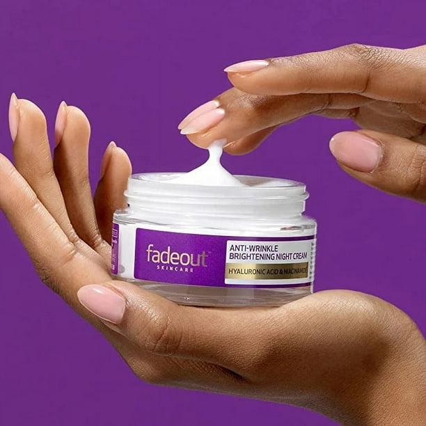 Fade Out Anti Wrinkle Brightening Night Cream with Hyalouronic
