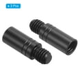 thumbnail image 3 of Uxcell 2.5g Copper Dart Weight Add Accentuator 3 Pcs 12mm 2BA Thread Darts Weight Adjuster Dart Accessories Black, 3 of 6