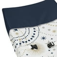 thumbnail image 3 of Sweet Jojo Designs Celestial Blue Gold and Grey Changing Pad Cover, 3 of 6