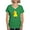 Irish Green, variant on CafePress - Duck (Strait Forward) 6 T Shirt - Women's V-Neck Dark T-Shirt