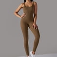 thumbnail image 2 of TAGOLD Womens Summer Jumpsuit,Women's Summer Leisure Tight Breathable Comfortable Exercise Solid Color Yoga Jumpsuit Pants, 2 of 5