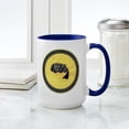 thumbnail image 4 of CafePress - MIMBRES LONE FISH BOWL DESIGN Large Mug - 15 oz Ceramic Large White Novelty Mug, 4 of 4